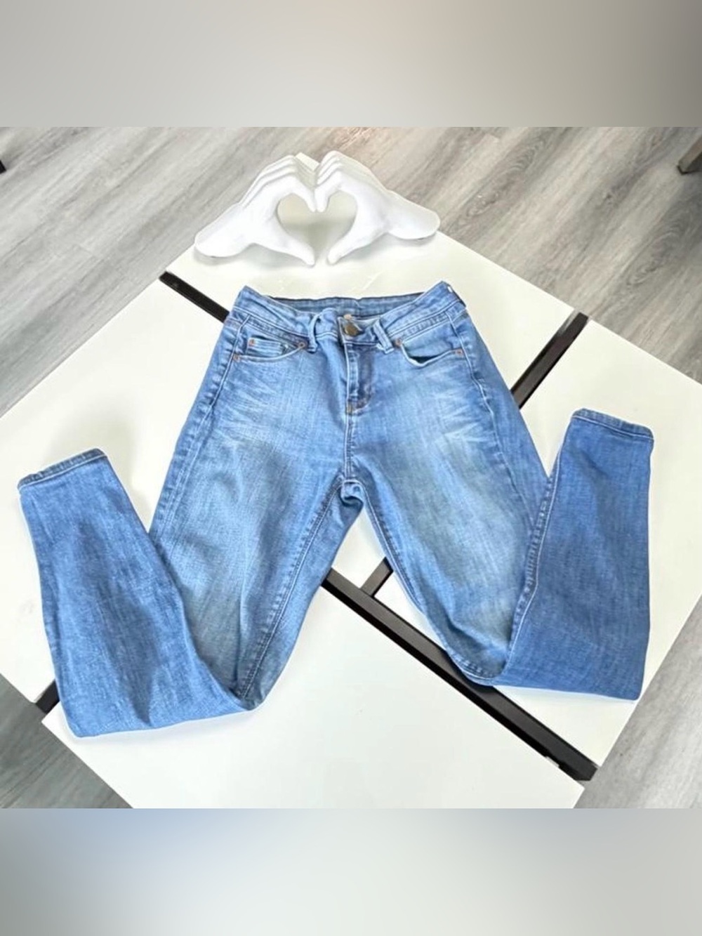 Topshop MOTO Medium Wash Skinny Jeans W26 L30 ✨🖤